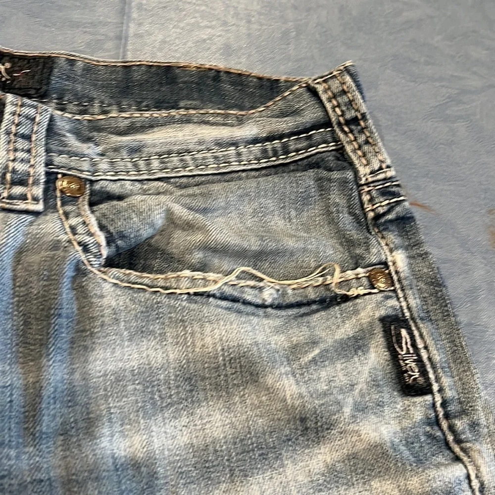 Men’s silver Craig size 34